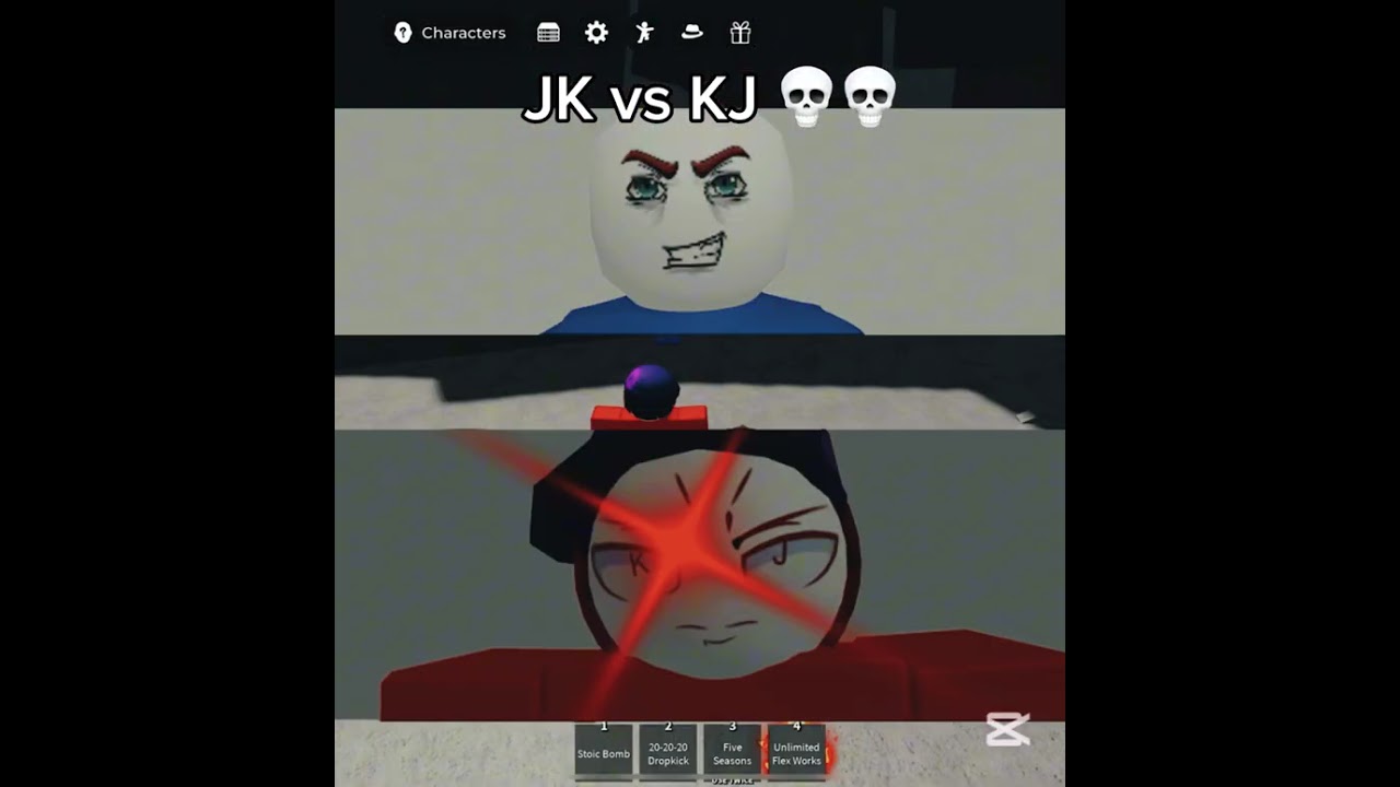 KJ vs JK domain Clash in TSB 💀