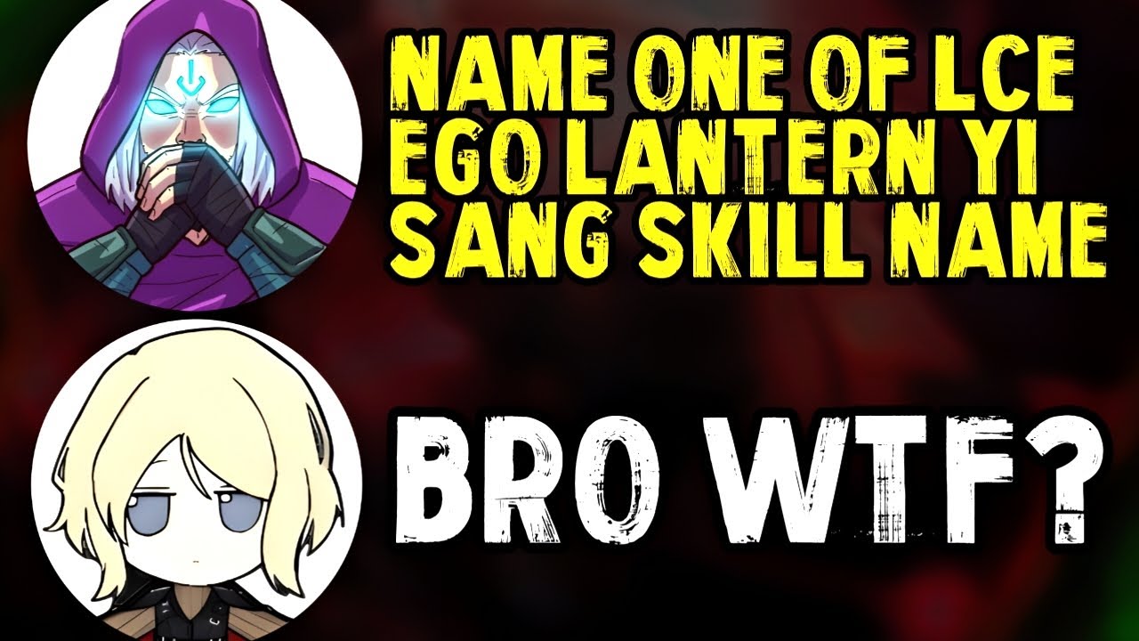 Only Limbus Company Nerds Will Survive this Quiz! Ft.Alyssciel, Mons10 and Welvader