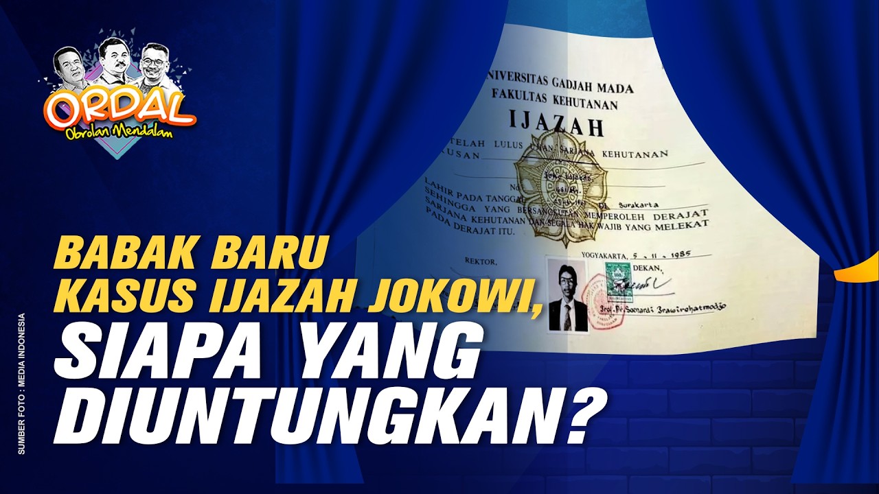Babak Baru Kasus Ijazah Jokowi, Siapa yang Diuntungkan?