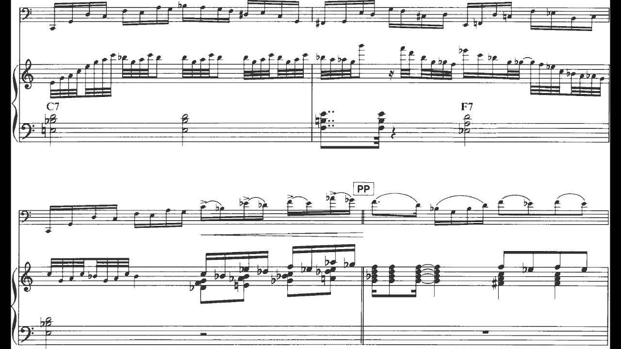 Claude Bolling - Suite for Cello and Jazz Piano Trio (1984) [Score-Video]