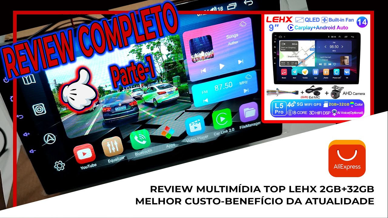 REVIEW MULTIMÍDA L5Pro LEHX 2GB+32GB - PARTE 01