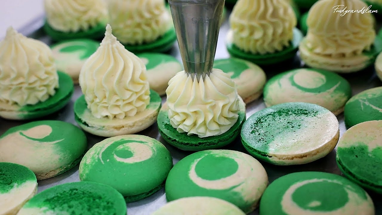 쫀득한 7가지 마카롱 만들기 / 팔레트디저트 / Making Various Macarons