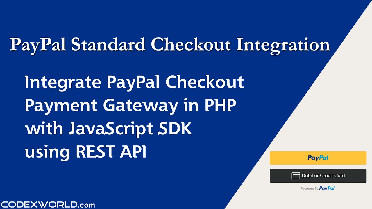 PayPal Standard Checkout Integration in PHP