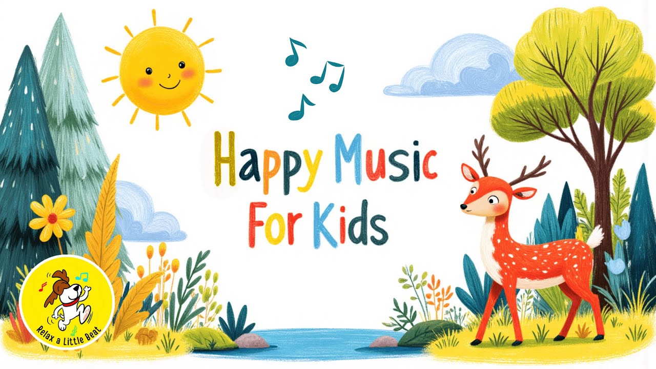 Happy Music for Playtime, Great for Babies & Toddlers | 1 Hour Happy Upbeat Morning Music for Kids