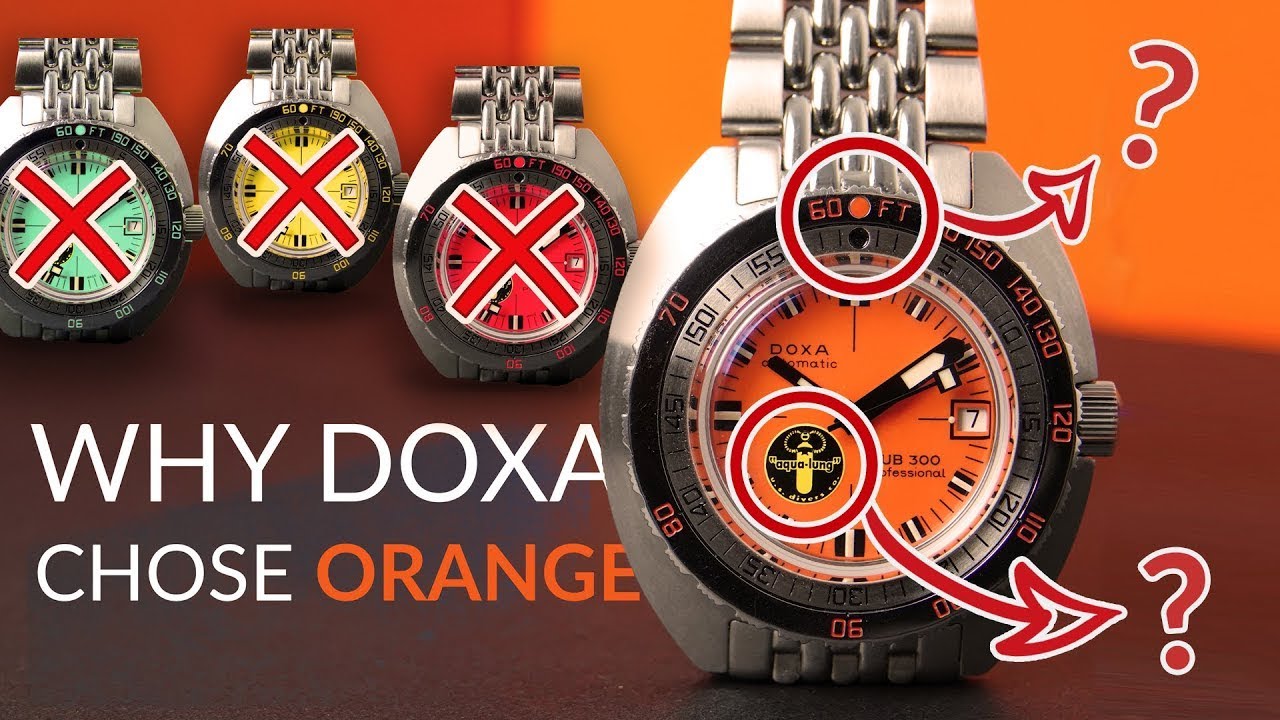 This DOXA Dial Is INSANE! | Doxa SUB 300 Aqua Lung - Chrono24 Zoom