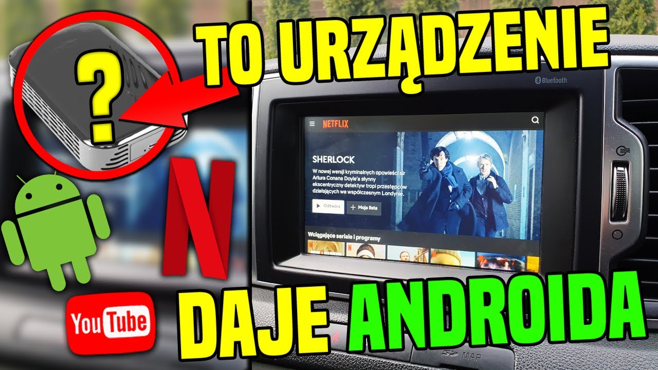 Pełny Android w Aucie BEZ WYMIANY Radia! Ciekawe Urządzenie! (przykład - Kia Sportage)