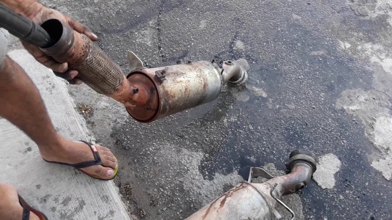 FILTRO DE PARTICULAS OU Catalizador Recuperado após limpeza com turbina de aeronave.