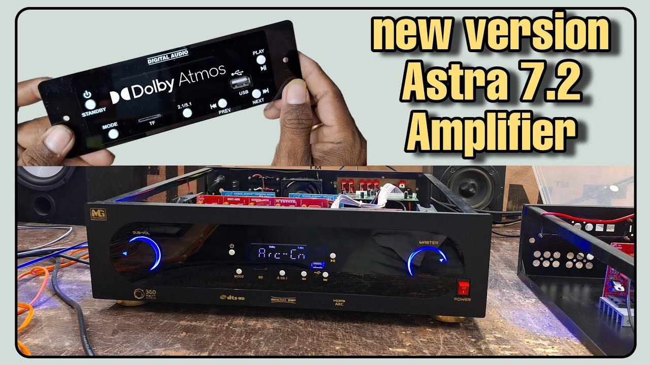 New version Astra 7.2 Amplifier Sound Testing  | Astra remote kit review and Sound Testing