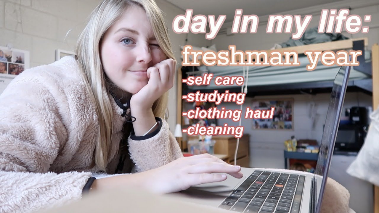productive monday in my life: college work, VS PINK haul & cleaning