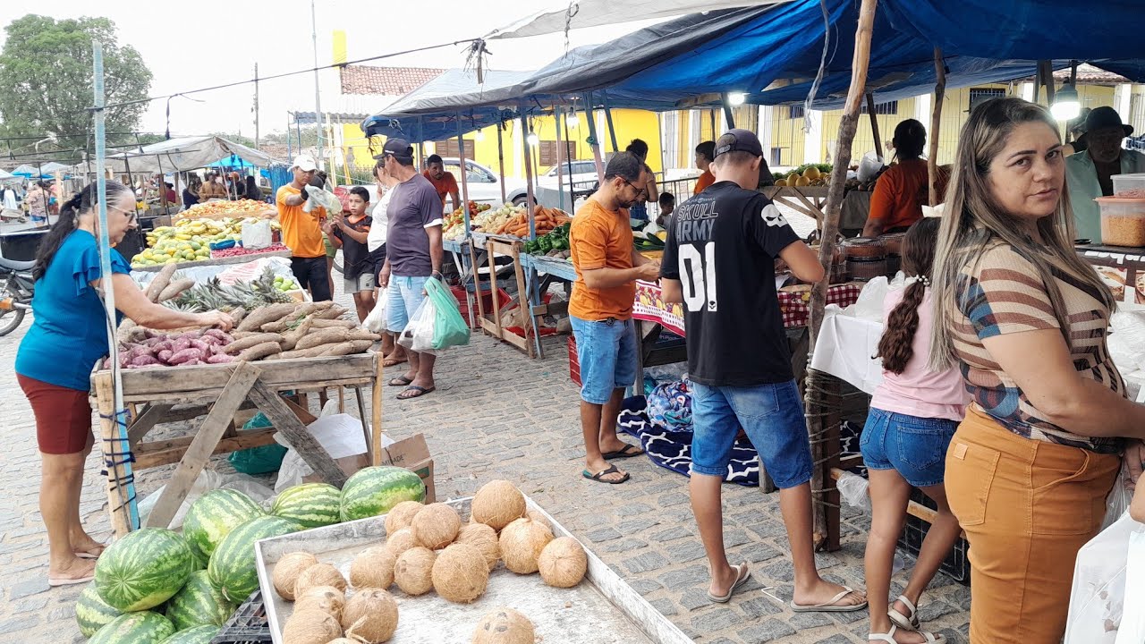 Feira do povoado dos Patos de Frei Miguelinho Pernambuco 07/02/2026.