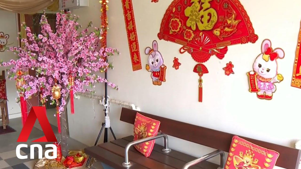 Upcycled, handcrafted Chinese New Year decorations in the heartlands