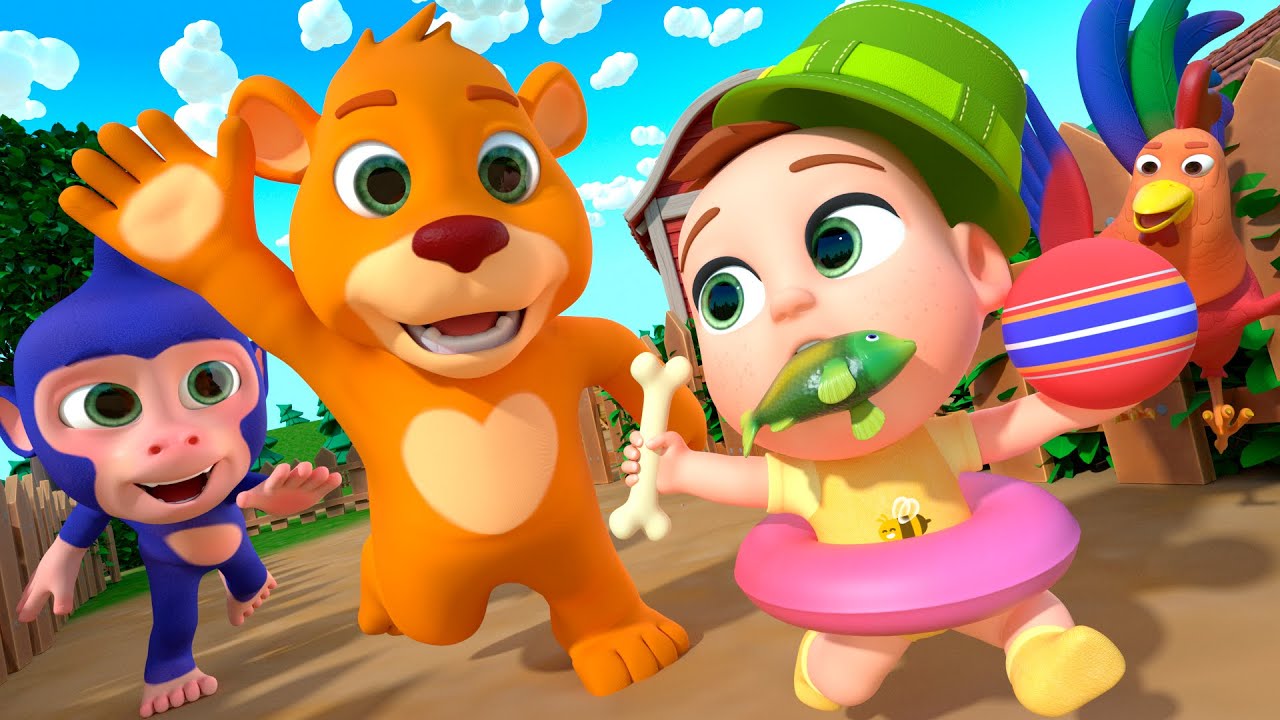 Eeny Meeny Miny Moe! | Newborn Nursery Rhymes & Kids Songs