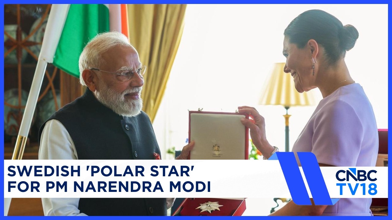 PM Modi Receives Sweden's 'Highest Honour' | India&ndash;Sweden Strategic Partnership | N18G