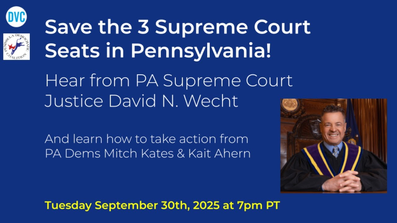 DVC Pennsylvania Supreme Court Webinar  - 30 Sep 2025