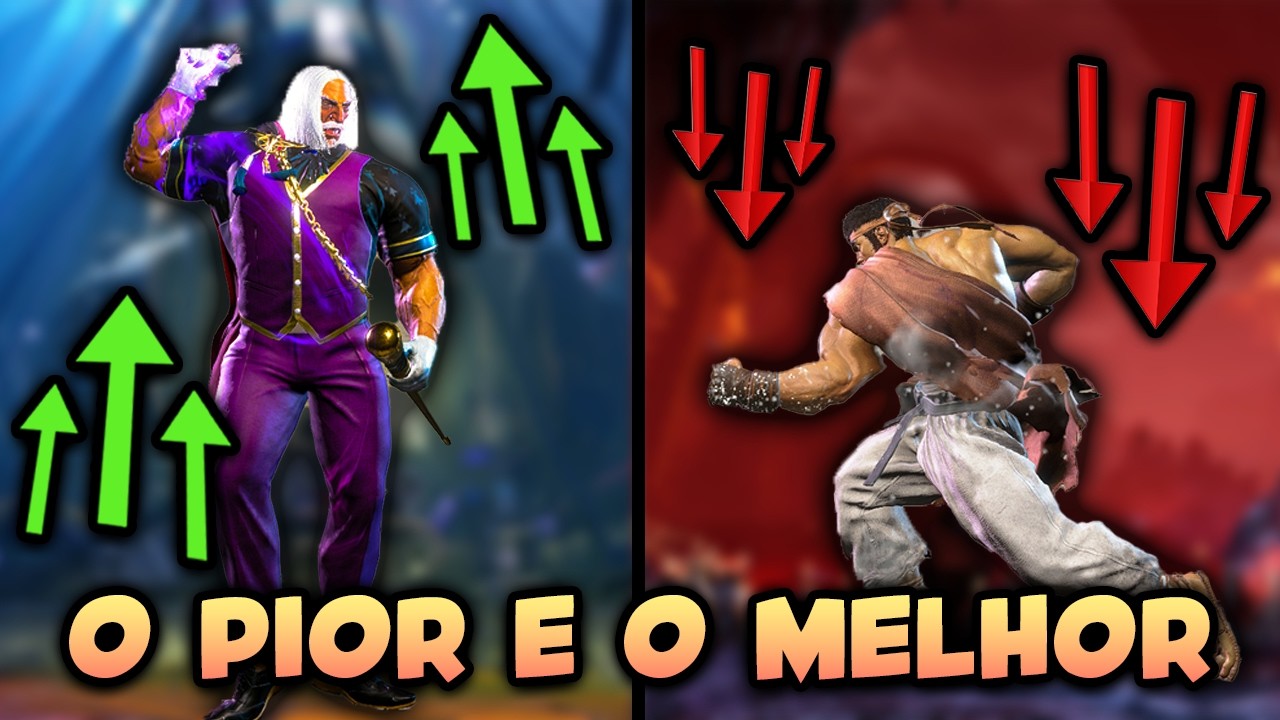 As melhores e piores mudanças (na minha opinião) do Patch do Alex | Street Fighter 6