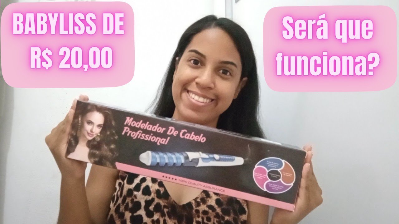 Testando Babyliss de R$20 reais * VALE A PENA?  *