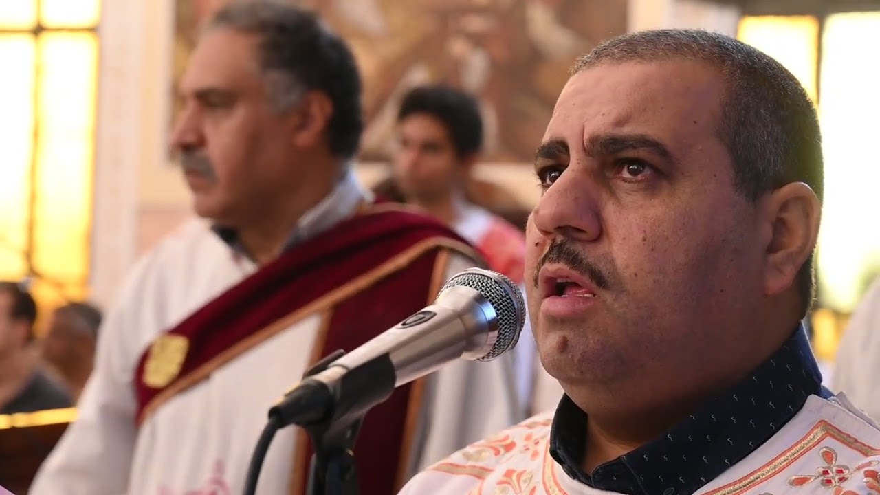 اسمعوا ياشعب المسيح / اجمل مدائح توزيع الاسرار / المرتل رضا برسوم وخورس كنيسة الملاك طوسون