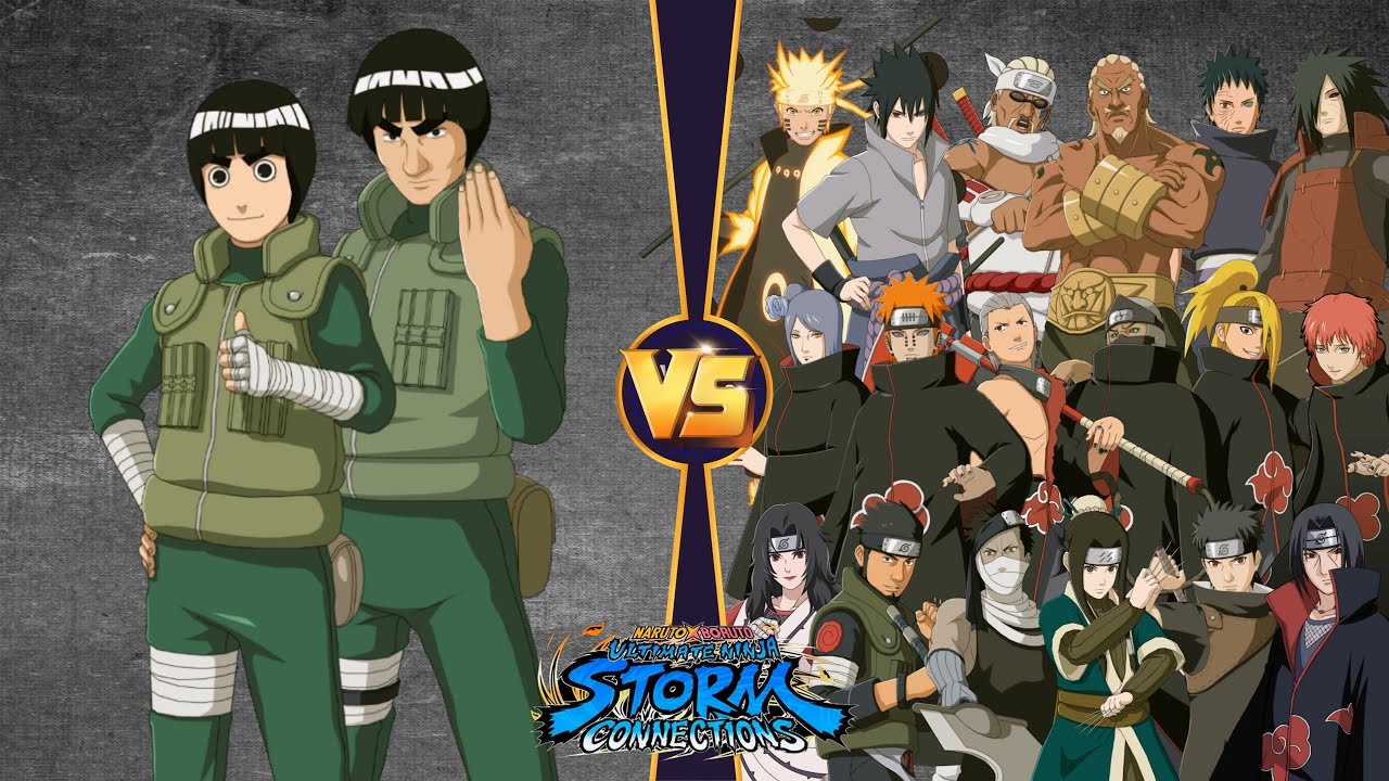 【Might Guy & Rock Lee Team The Last VS two-man team Marathon battle】 NARUTO X BORUTO Ninja STORM