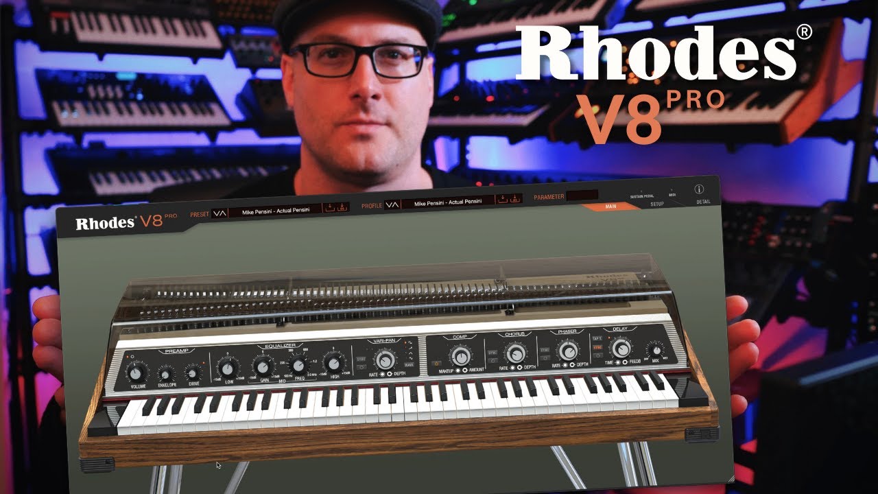 Rhodes V8 Pro - Mike Pensini's Artist Patches