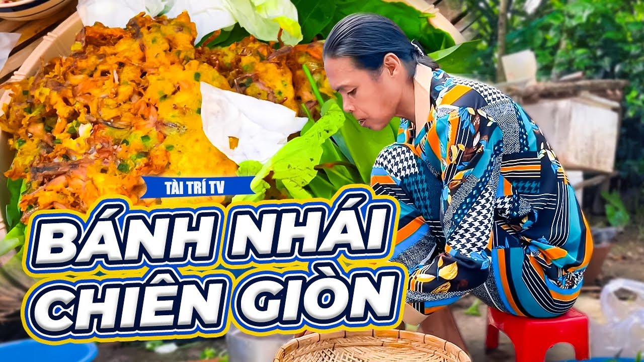 Chị Kha Mần Món Bánh Nhái Chiên Cuốn Bánh Tráng, Vừa Giòn Vừa Thơm, Ngon Nhức Nách | Tài Trí TV