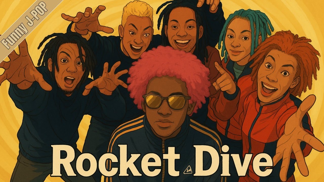 ROCKET DIVE / hide with Spread Beaver – Even 16th Funk / Soul ver. | Funny J-POP | Tight Groove