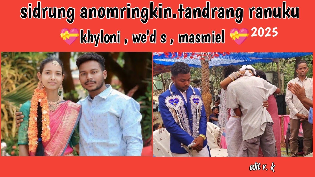 Sidrung anomrin kin khyloni we'd masmiel tandrang ranuku #jiudiasgamango you tube channel