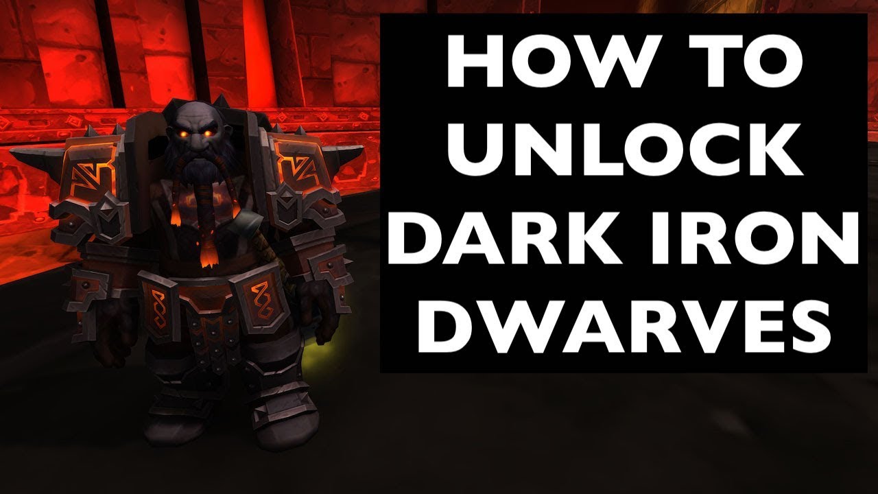 (UPDATES IN COMMENTS!) How to Unlock Dark Iron Dwarves | WoW Allied Race Guide
