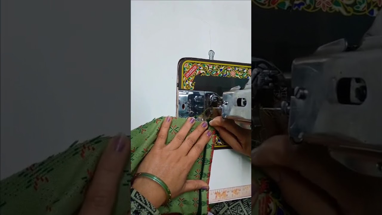 सूट मे पिपिन वाले धागे से pipin कैसे बनाये 👈❤//Easy and Best Trick for Beginners🥰🥰