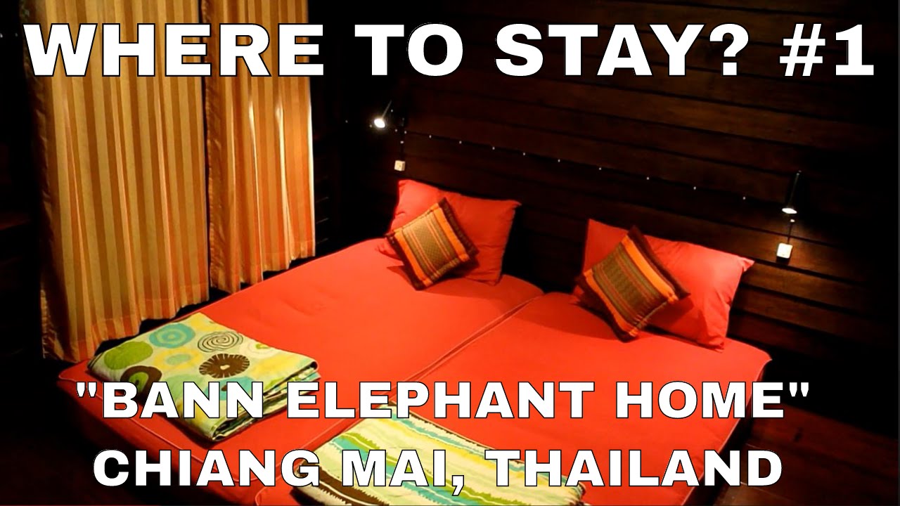 VERY CHEAP ACCOMODATION IN CHIANG MAI, THAILAND! - 