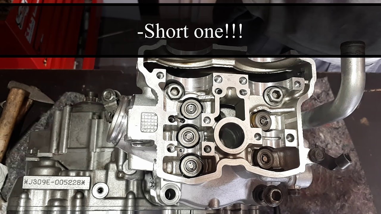 Yamaha WR / YZ 400/426/450 engine rebuild 