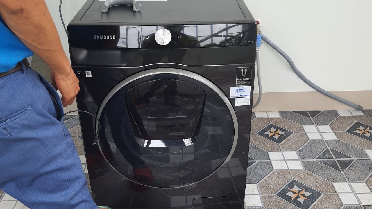 Hướng dẫn lắp đặt máy giặt Sam sung mới nhất @SamsungVietnam @dienmay @ATDMediaCentral @ d