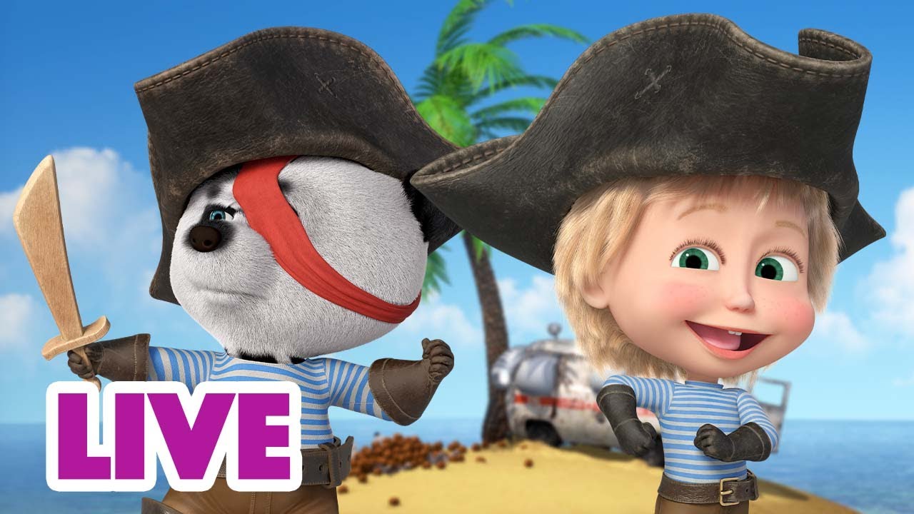 🔴 AO VIVO 👱♀️🐻 Masha e o Urso 🏆 Glória aos vencedores 🏅💐 Masha and the Bear