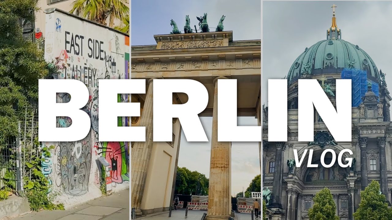 Berlin Vlog: Jewish Museum, Holocaust Memorial, Iconic Landmarks, Historic Sites, and Scenic Rides.