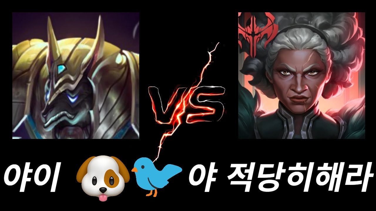 와진 짜좋 나열받 읍니다(나서스vs암베사)