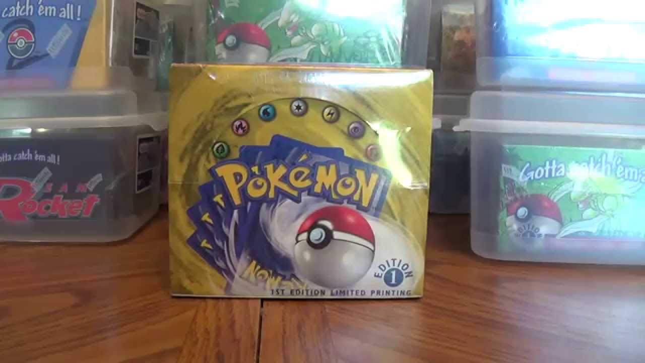 COMPLETE Pokemon Booster Box Collection! Base 1st Edition - XY