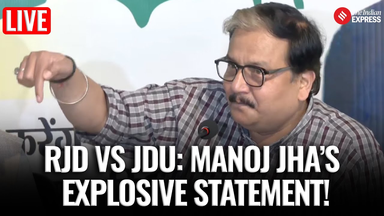 Manoj Jha&rsquo;s Big Attack on Nitish Government | Bihar Election 2025 Heats Up