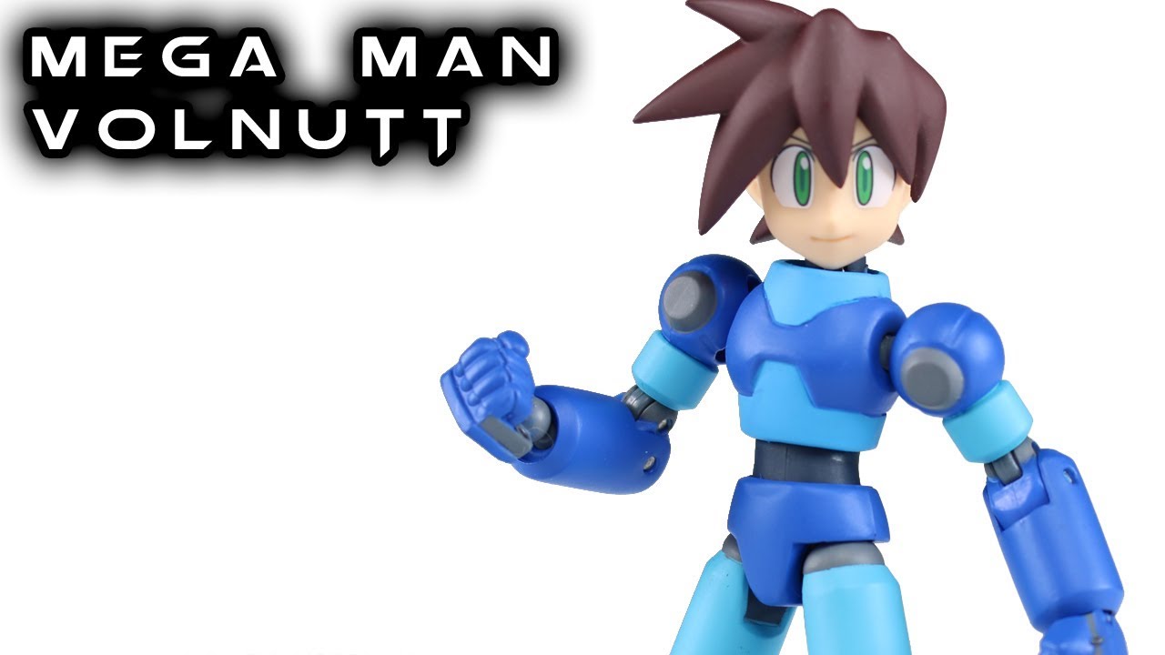 4 Inch-Nel MEGA MAN VOLNUTT Action Figure Toy Review