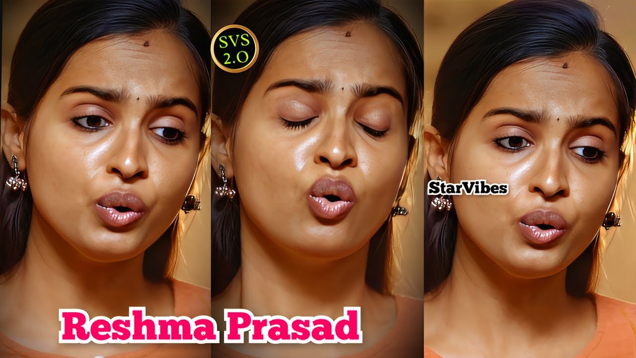 Reshma Prasad Glows in Her Designer Saree Look with Subtle Glam