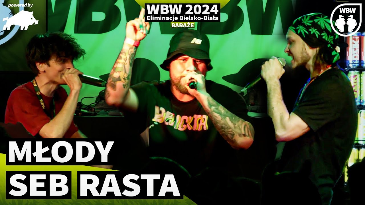SEB 🆚 RASTA 🆚 MŁODY 🎤 WBW 2024 powered by DZIK 🎤 el. Bielsko-Biała (Baraż)
