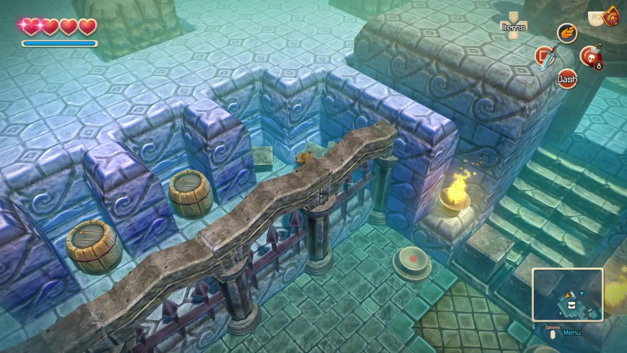 Oceanhorn Gillfolk's Drop - Frozen Palace Pt1