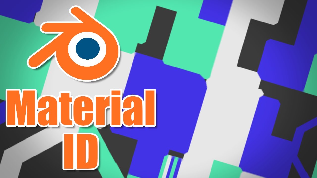 Creating Material ID Textures in Blender