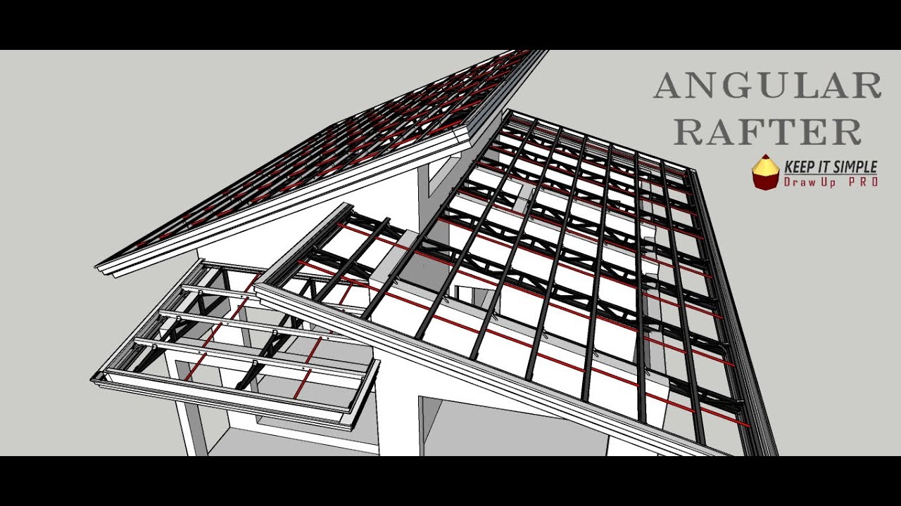 Angular Steel Truss