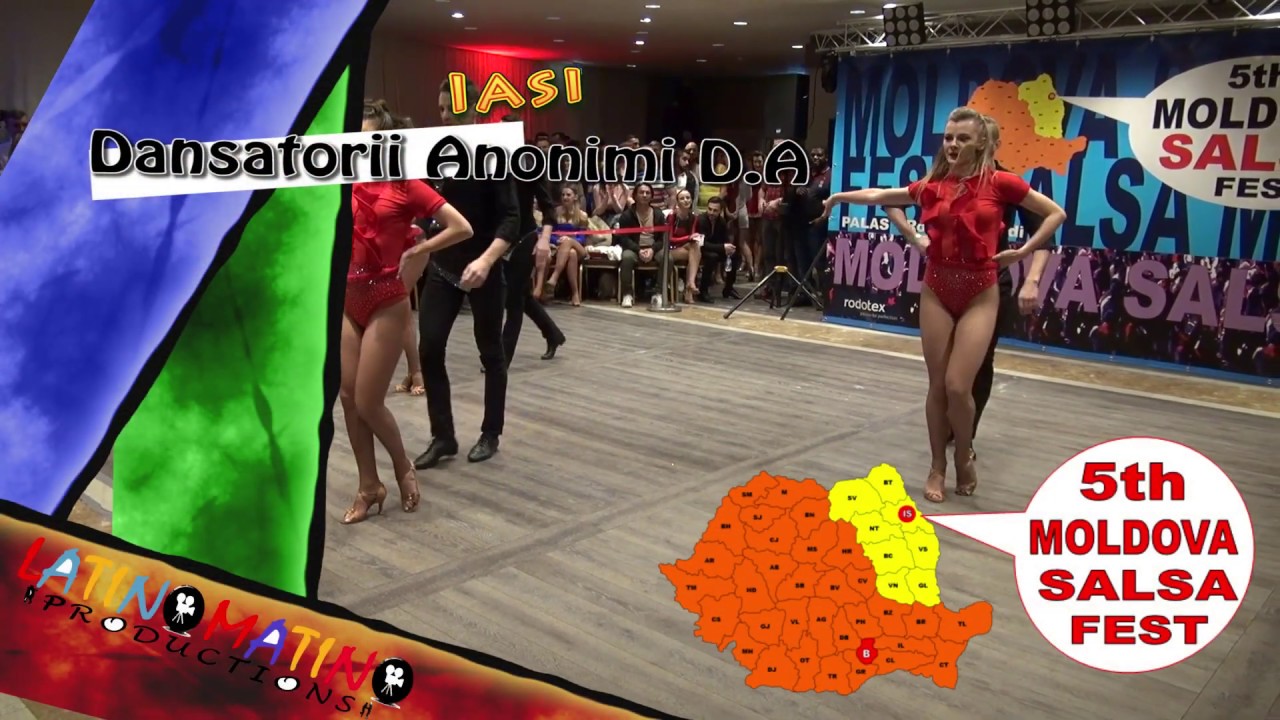 Moldova Salsa Festival 2018 &ndash;  ShowTime &ndash; Dansatorii Anonimi D.C ( Iasi )