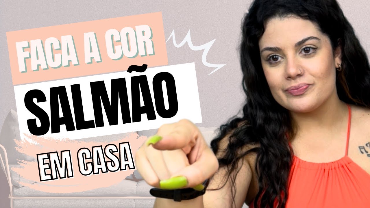 Como fazer a cor Salm&atilde;o