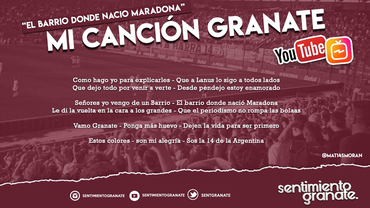 Mi Canci&oacute;n Granate - Donde Naci&oacute; Maradona