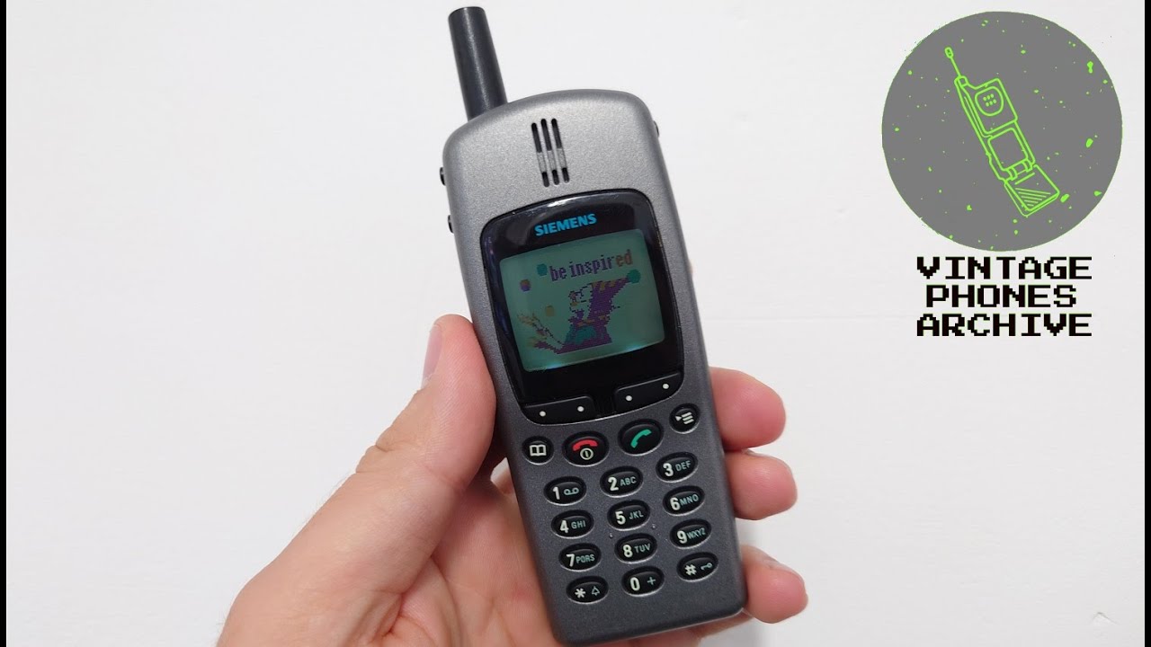 Siemens S25 Mobile phone menu browse, ringtones, games, wallpapers