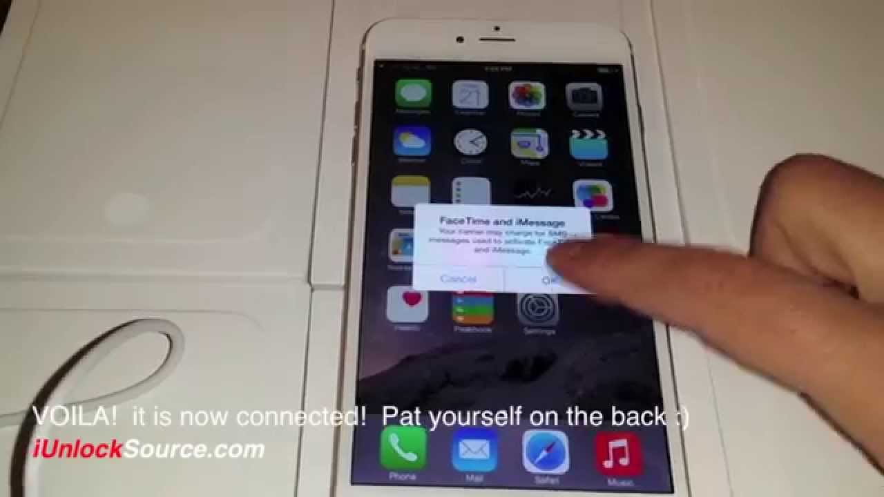 Unlock iPhone 6 or 6 Plus use it with any GSM Network!