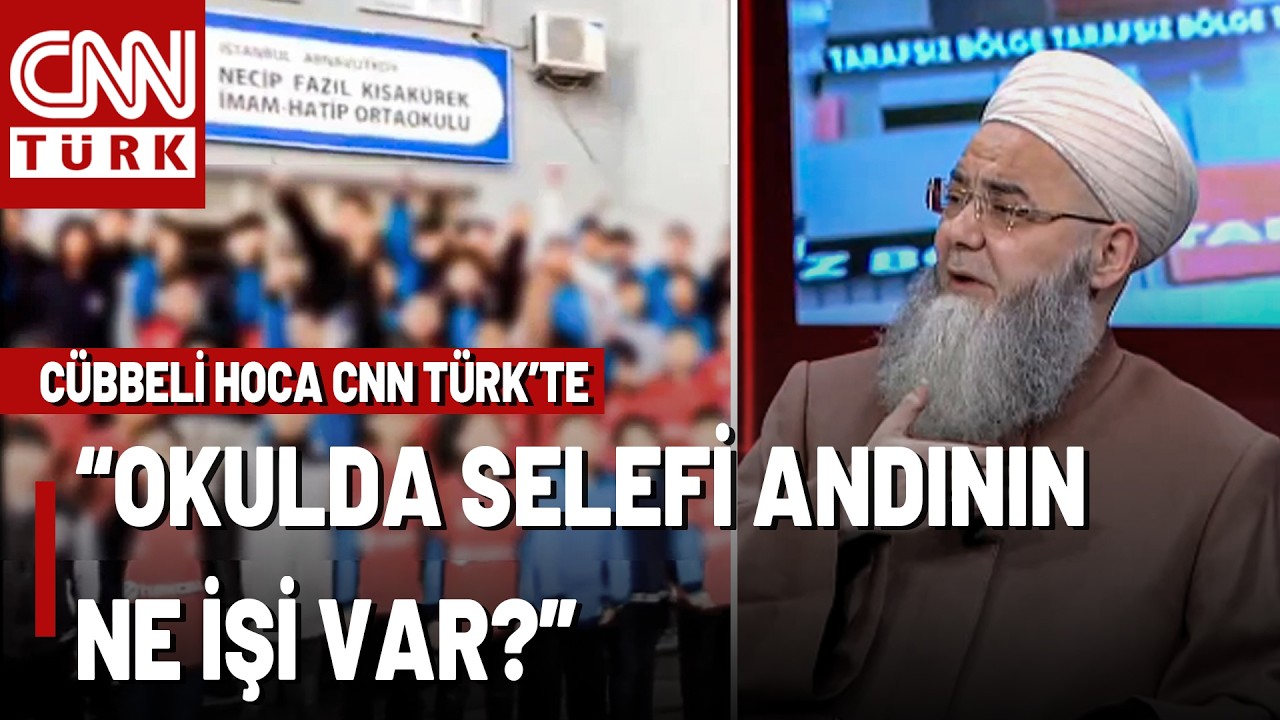 Cübbeli Ahmet Hoca, Okulda 