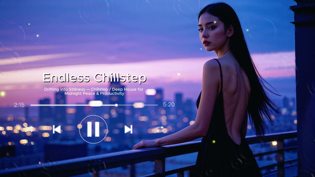 Drifting into Stillness — Chillstep / Deep House for Midnight Peace & Productivity
