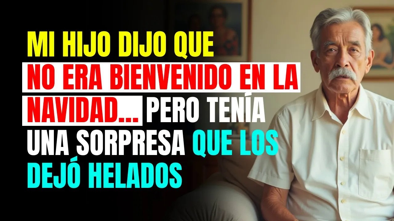MI HIJO DIJO que NO ERA BIENVENIDO en la NAVIDAD… pero TENÍA una SORPRESA que LOS DEJÓ HELADOS